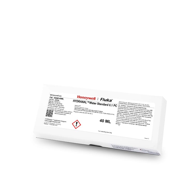 Hydranal Water Standard 0.1 PC, 10x4ml