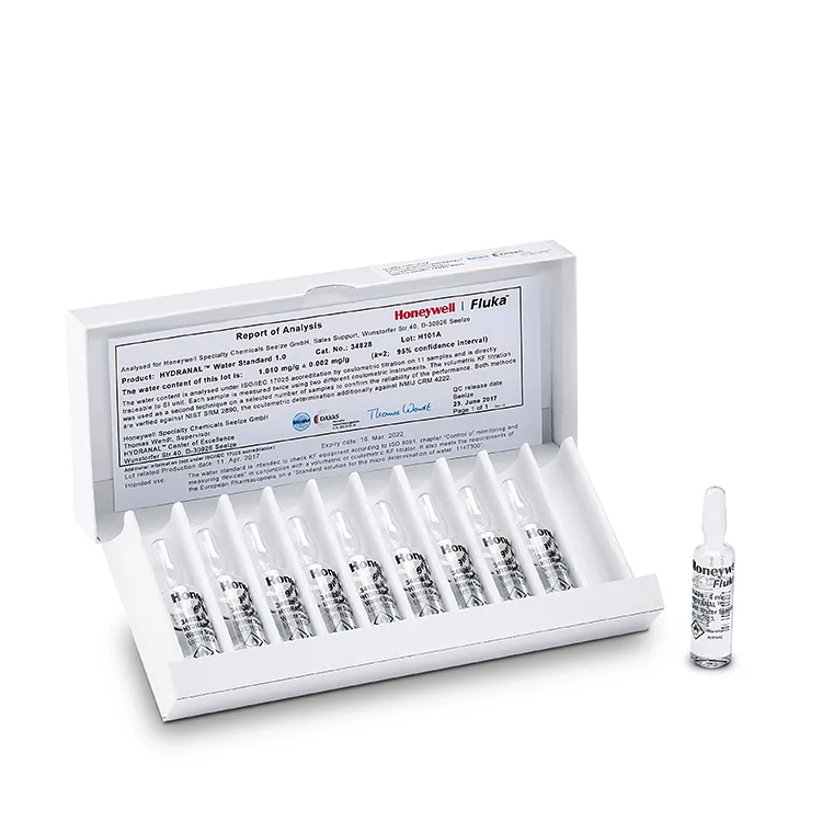 Hydranal Water Standard 1.0, 10x4ml