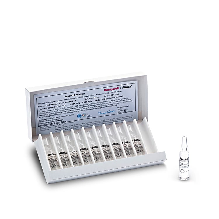 Hydranal Water Standard 0.1, 10x4ml