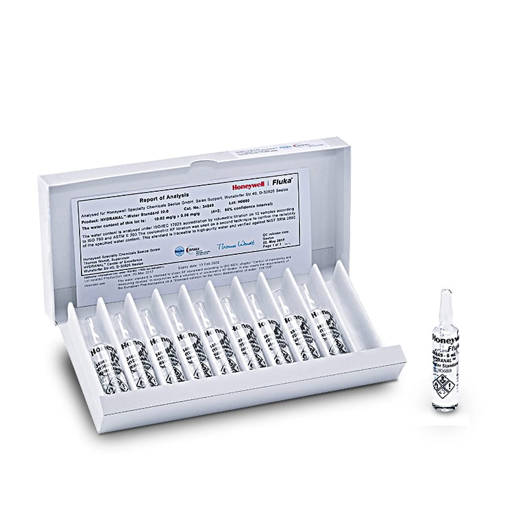 Hydranal Water Standard 10.0, 10x8ml