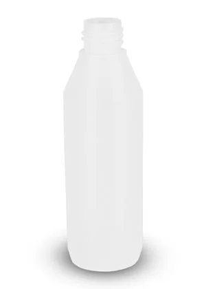 Plastic Bottle HDPE 250ml, 28mm neck, w/cap