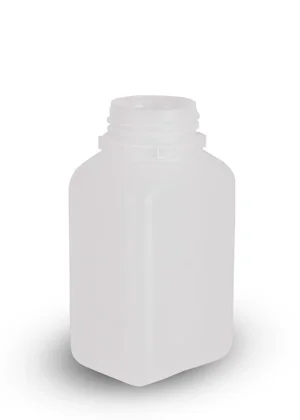 Plastic Bottle HDPE  250ml, wide mouth (40mm) w/cap
