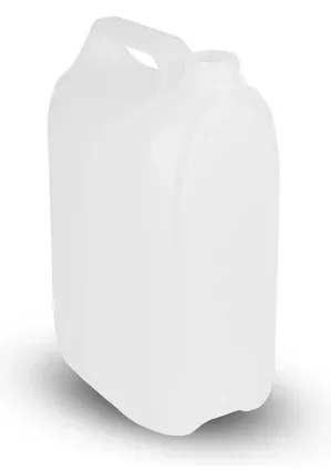 Plastkanne 5L 40mm hals m/kapsel
