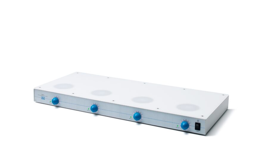 Magnetrører belyst, VELP AMI 4, 4 x 5 L/1100 rpm