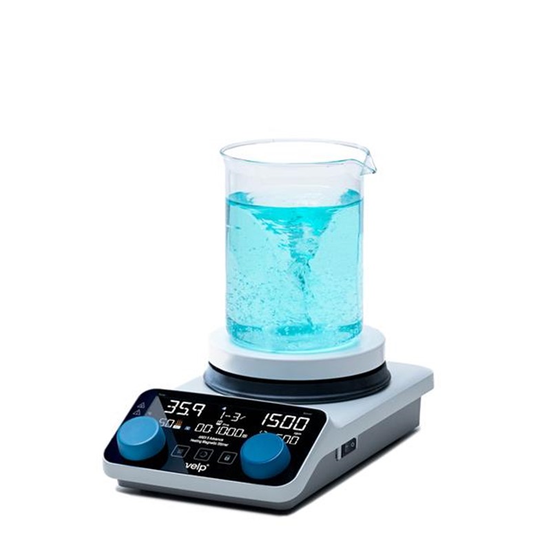 Magnetrører m/varme, VELP AREX 5 Advance, 25 L/1700 rpm